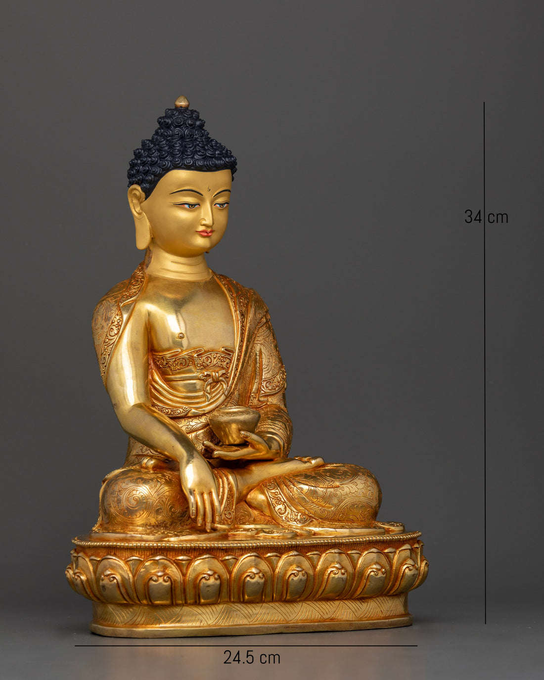 Enlightened Buddha Shakyamuni: Path to Awakening