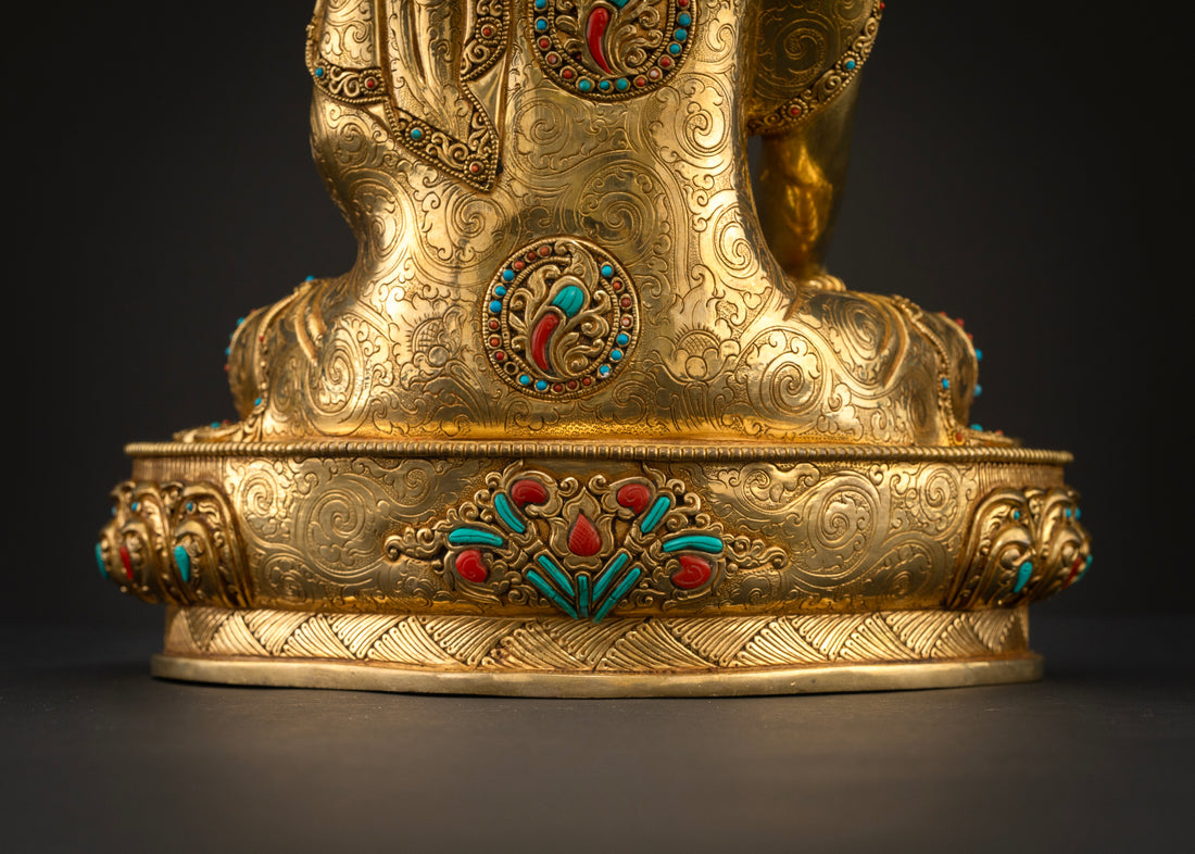 The Serene Presence of Buddha Shakyamuni Statues