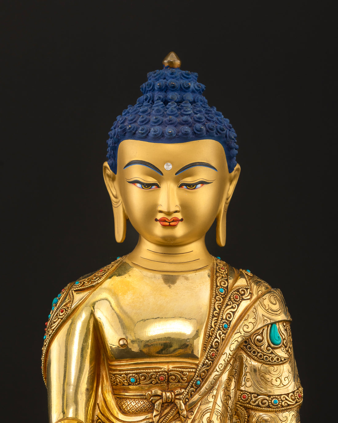 The Serene Presence of Buddha Shakyamuni Statues