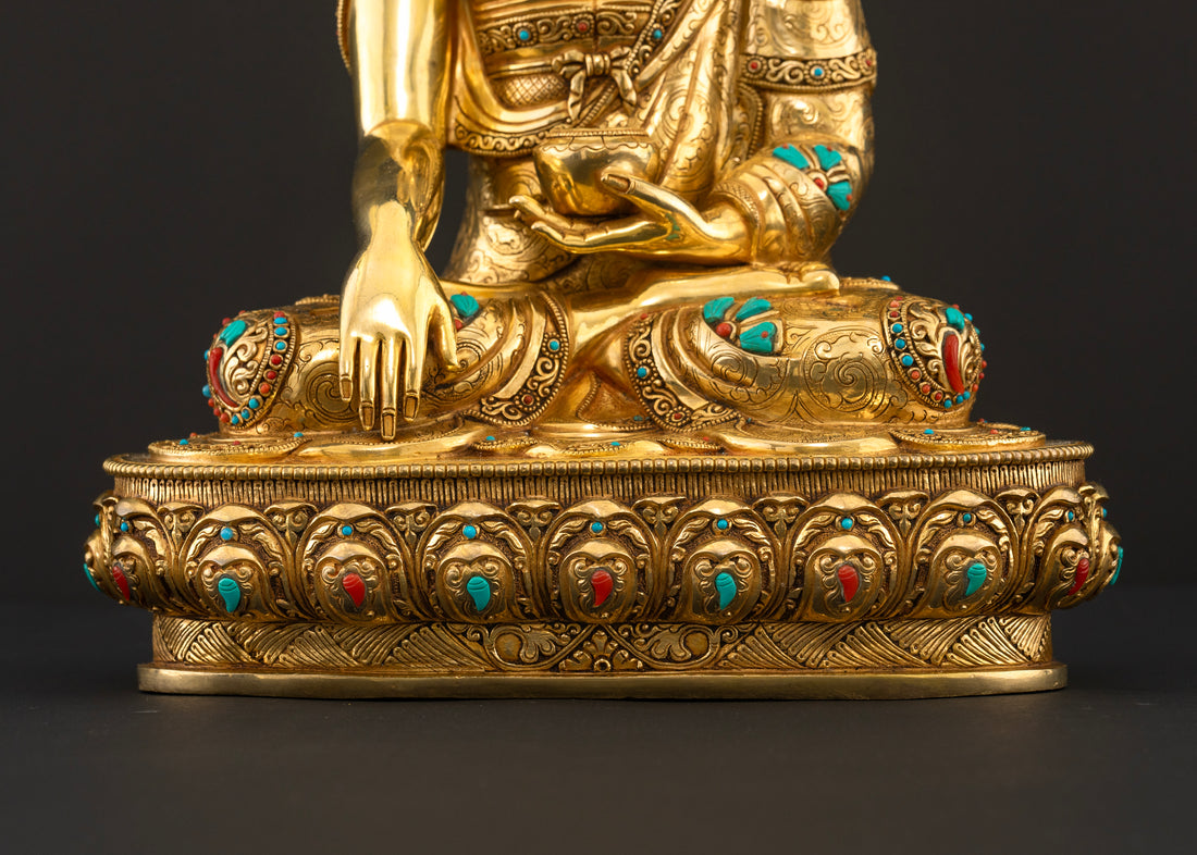 The Serene Presence of Buddha Shakyamuni Statues