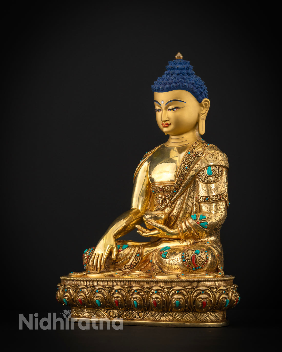 The Serene Presence of Buddha Shakyamuni Statues