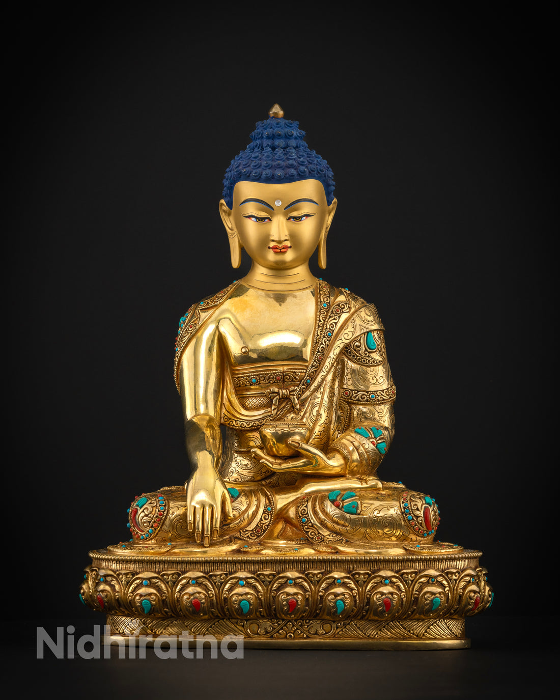 The Serene Presence of Buddha Shakyamuni Statues