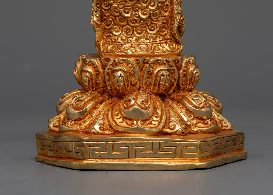 Standing Shakyamuni Buddha: Radiance and Enlightenment in Sacred Art