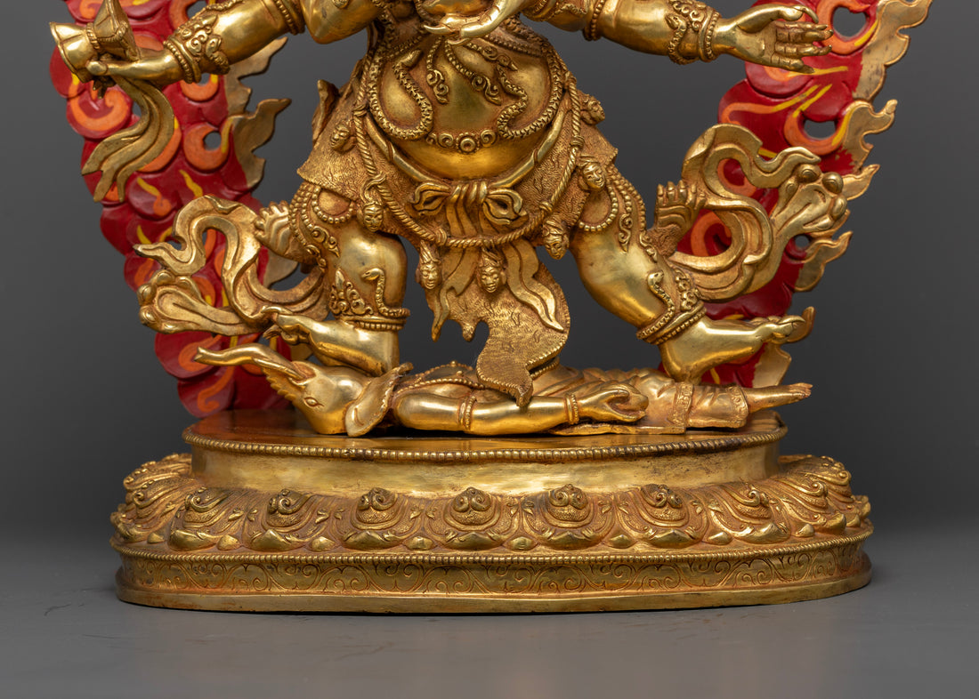 Unleashing the Power of Six-Armed Mahakala: Guardian of Dharma and Destroyer of Obstacles