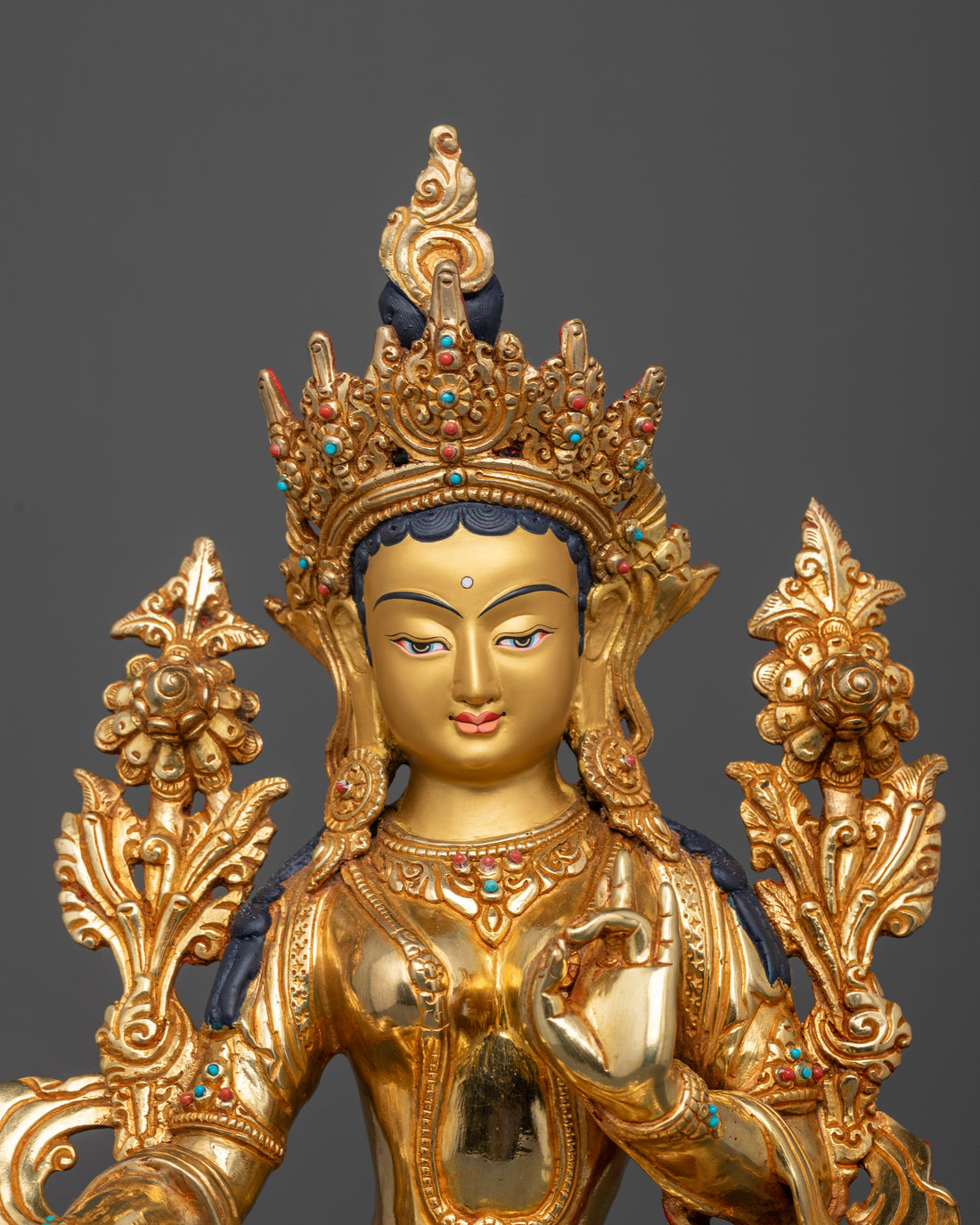 Divine Protector: The Significance of the Green Tara Statue