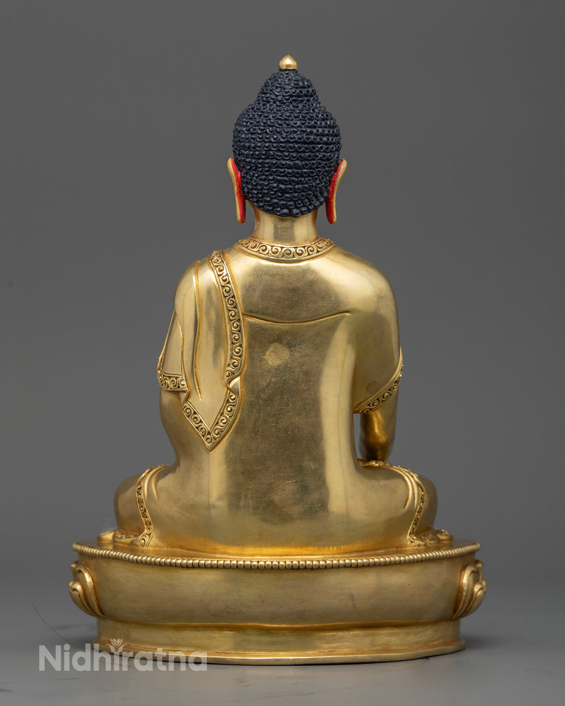 Buddha Shakyamuni Statue | 24K Gold-Coated Icon of Spiritual Awakening