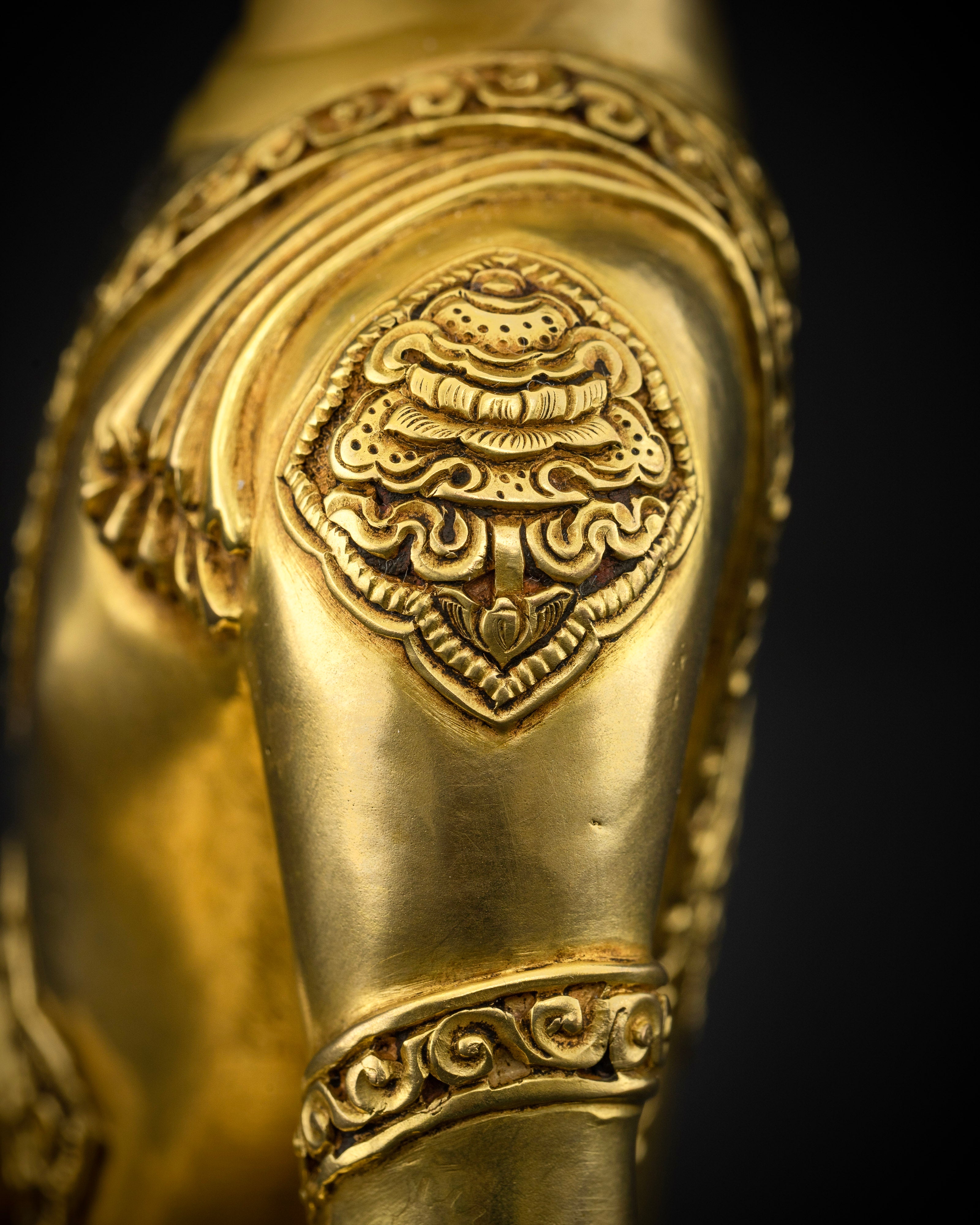 Gautam Buddha Statue : Traditional Shakyamuni Buddha Sculpture