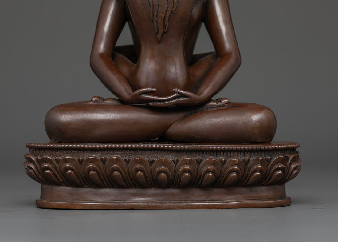 Primordial Wisdom in Art: Oxidized Samantabhadra with Consort