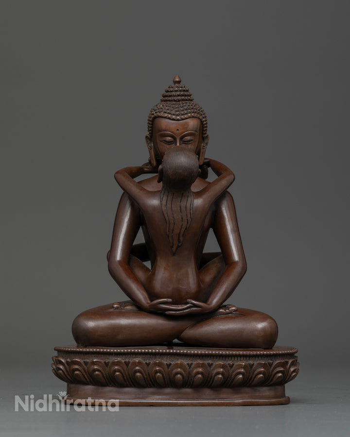 Primordial Wisdom in Art: Oxidized Samantabhadra with Consort