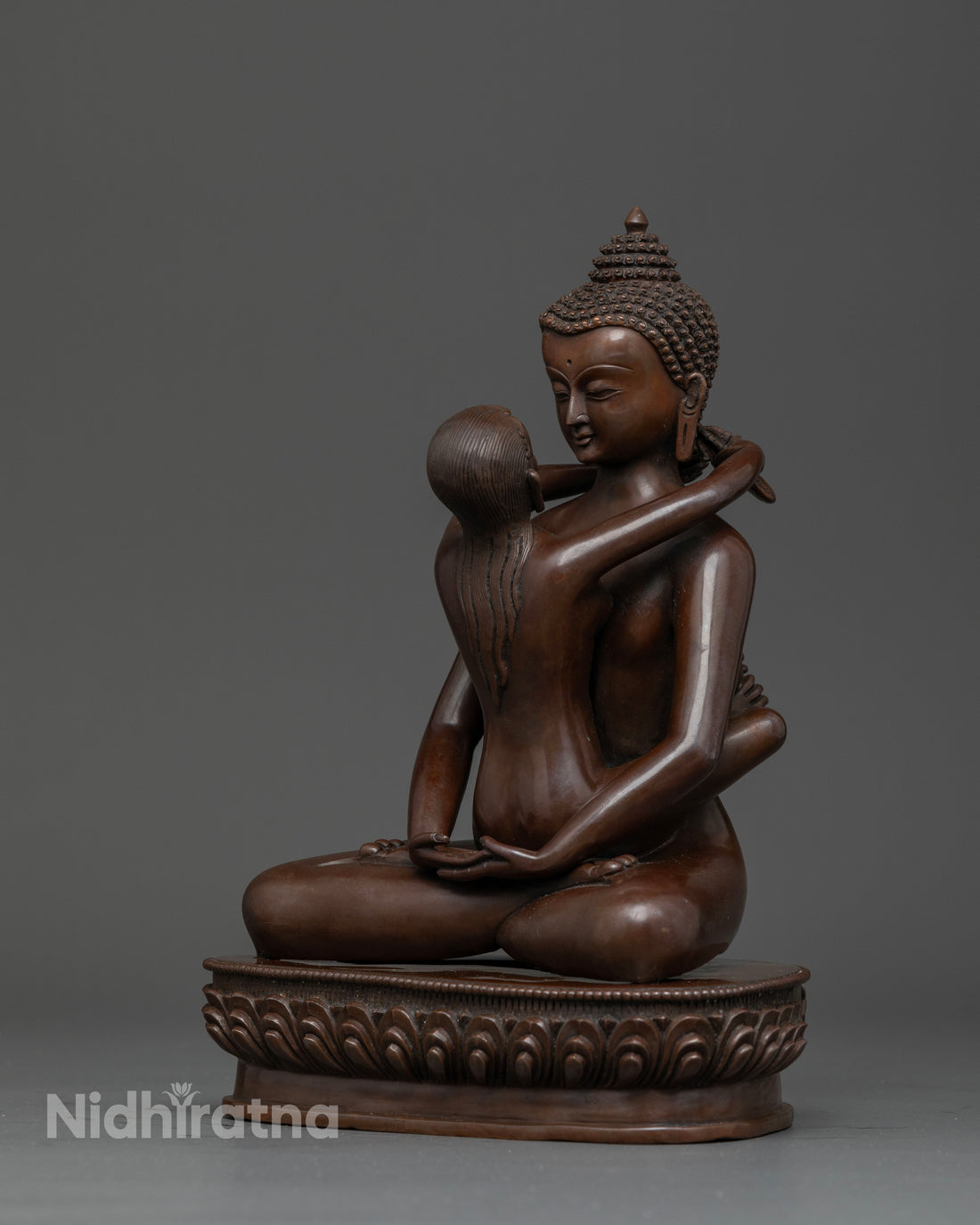 Primordial Wisdom in Art: Oxidized Samantabhadra with Consort