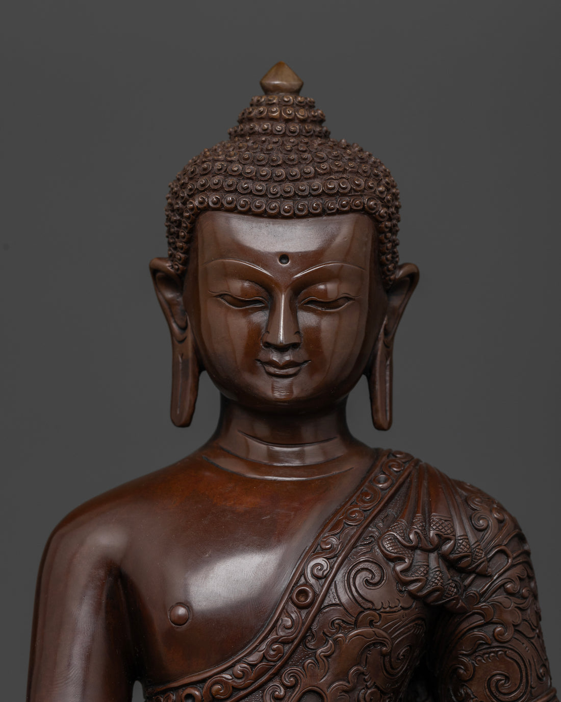 Oxidized Shakyamuni Buddha Statue – A Spiritual Touch for Your Home Decor