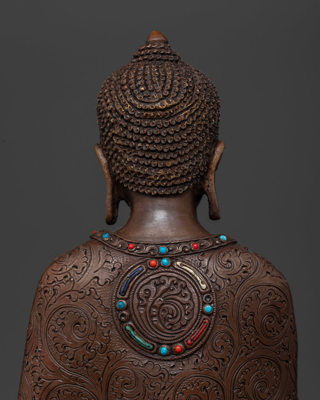 Handcrafted Oxidized Siddhartha Sculpture: A Symbol of Inner Calm