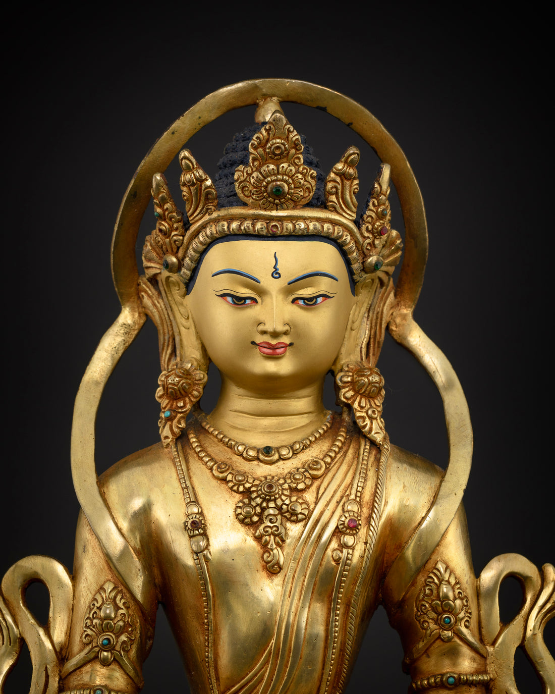 Radiant Shakyamuni Buddha Statue For Religious Altars