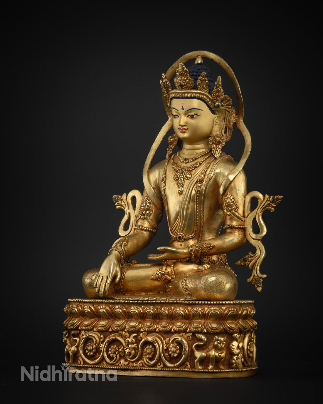 Radiant Shakyamuni Buddha Statue For Religious Altars