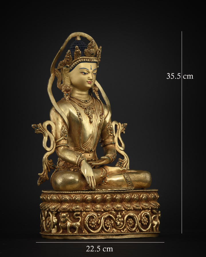 Radiant Shakyamuni Buddha Statue For Religious Altars