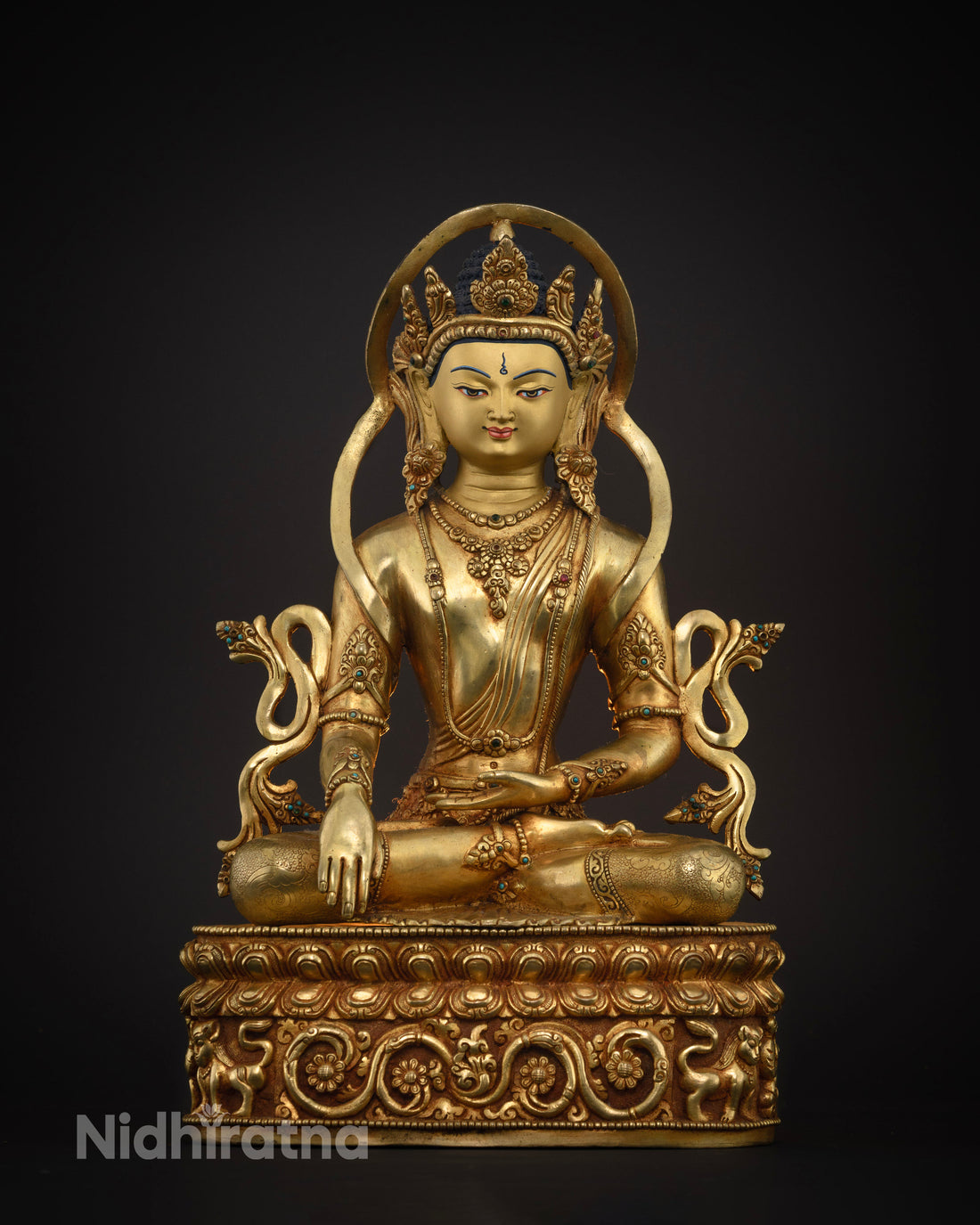 Radiant Shakyamuni Buddha Statue For Religious Altars