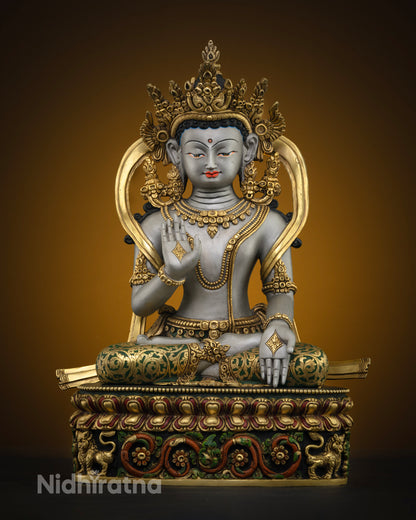 Seated Bodhisattva Mahasthamaprapta Statue