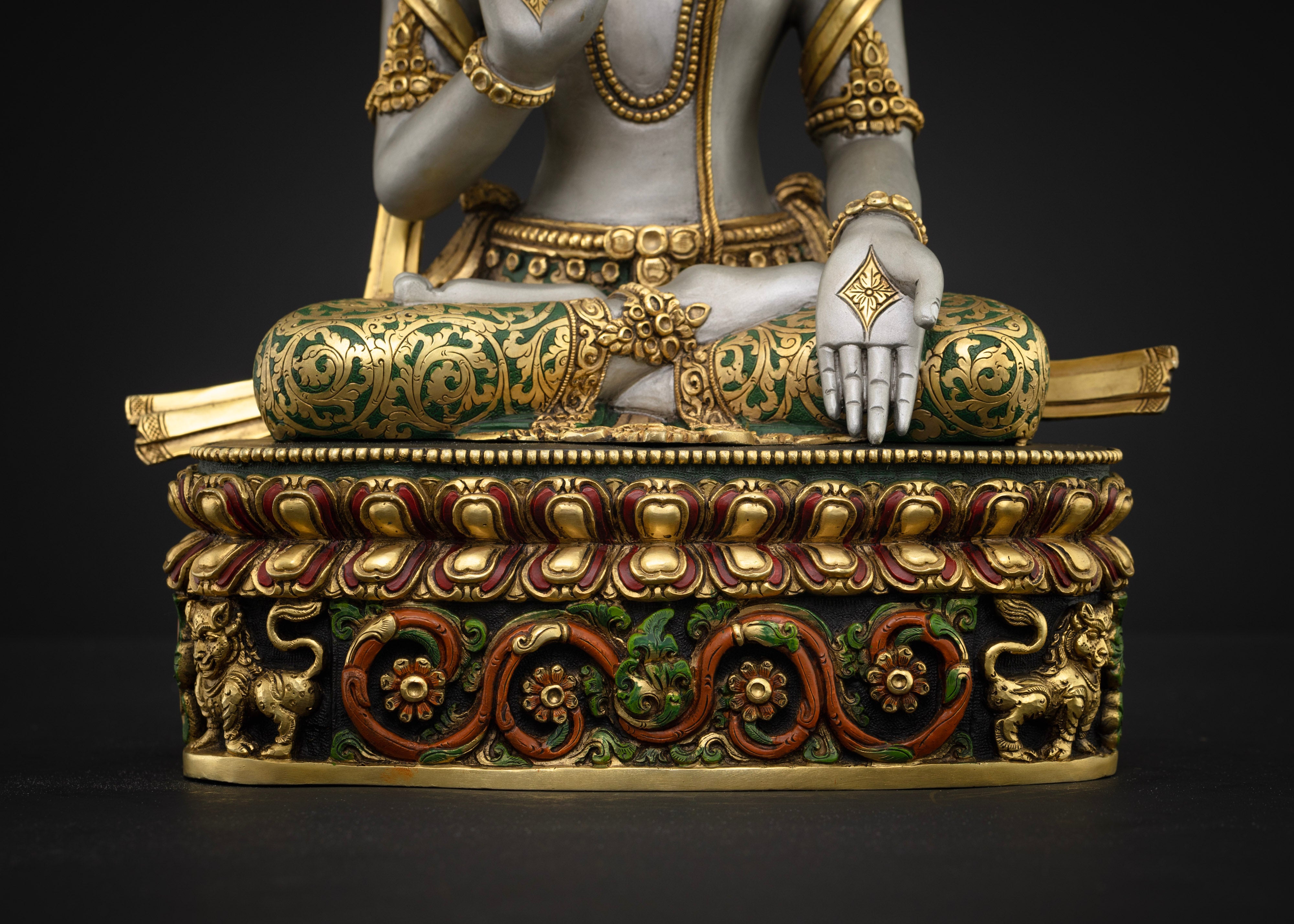 Seated Bodhisattva Mahasthamaprapta Statue
