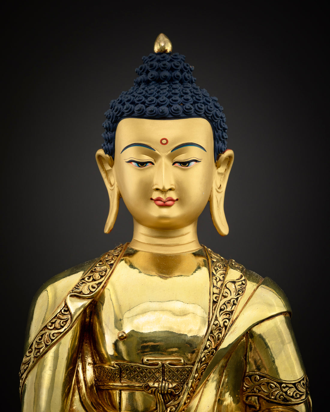 Masterpiece 16 Inch Shakyamuni Buddha Statue: Perfect for Spiritual Practice