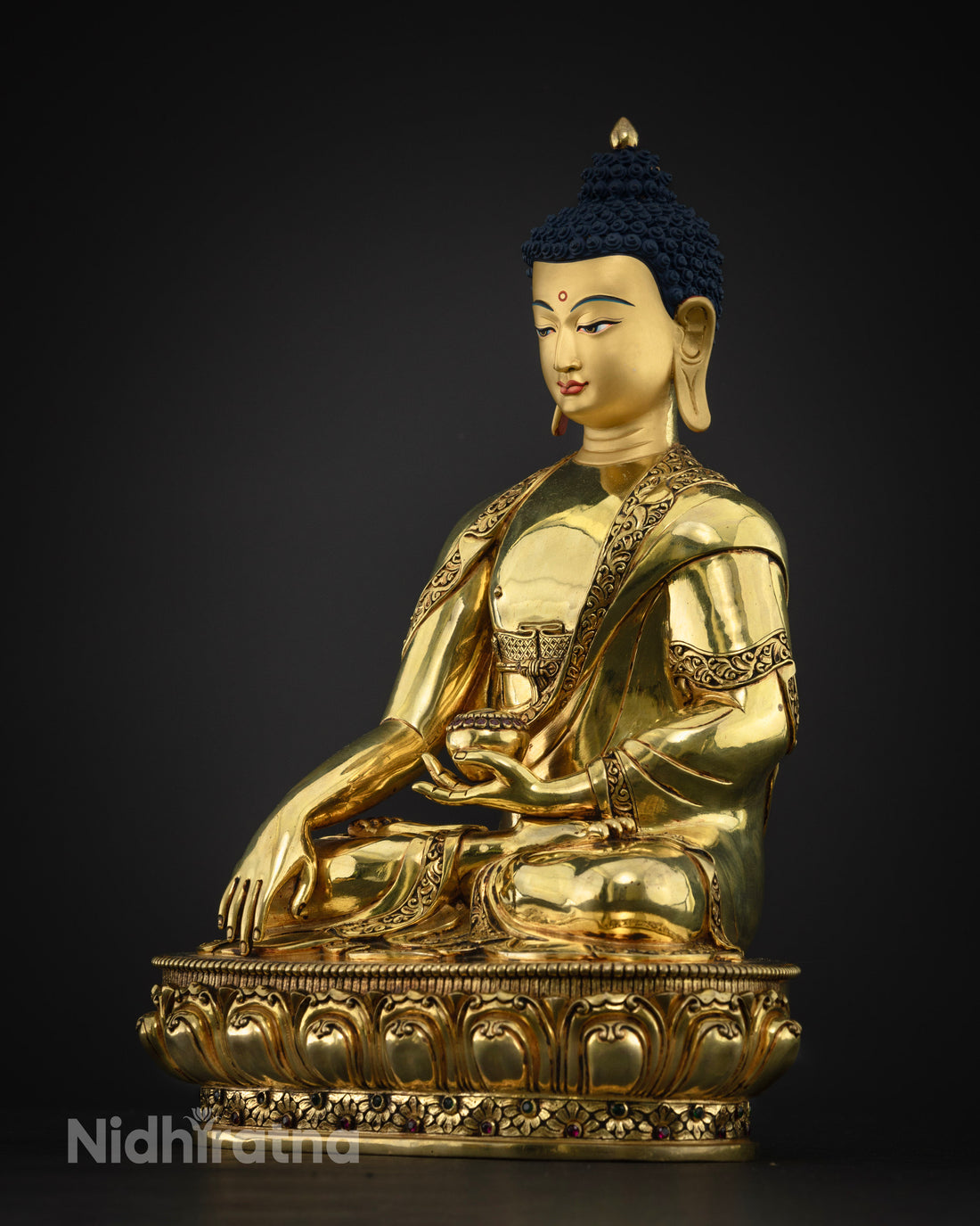 Masterpiece 16 Inch Shakyamuni Buddha Statue: Perfect for Spiritual Practice