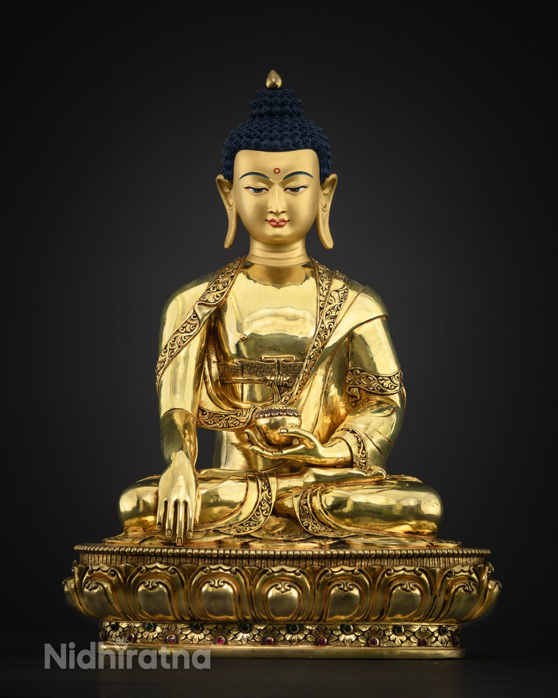 Masterpiece 16 Inch Shakyamuni Buddha Statue: Perfect for Spiritual Practice