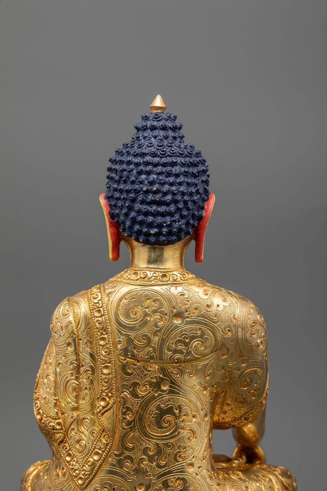 Elegant 12.5 Inch Buddha Shakyamuni for Divine Decor