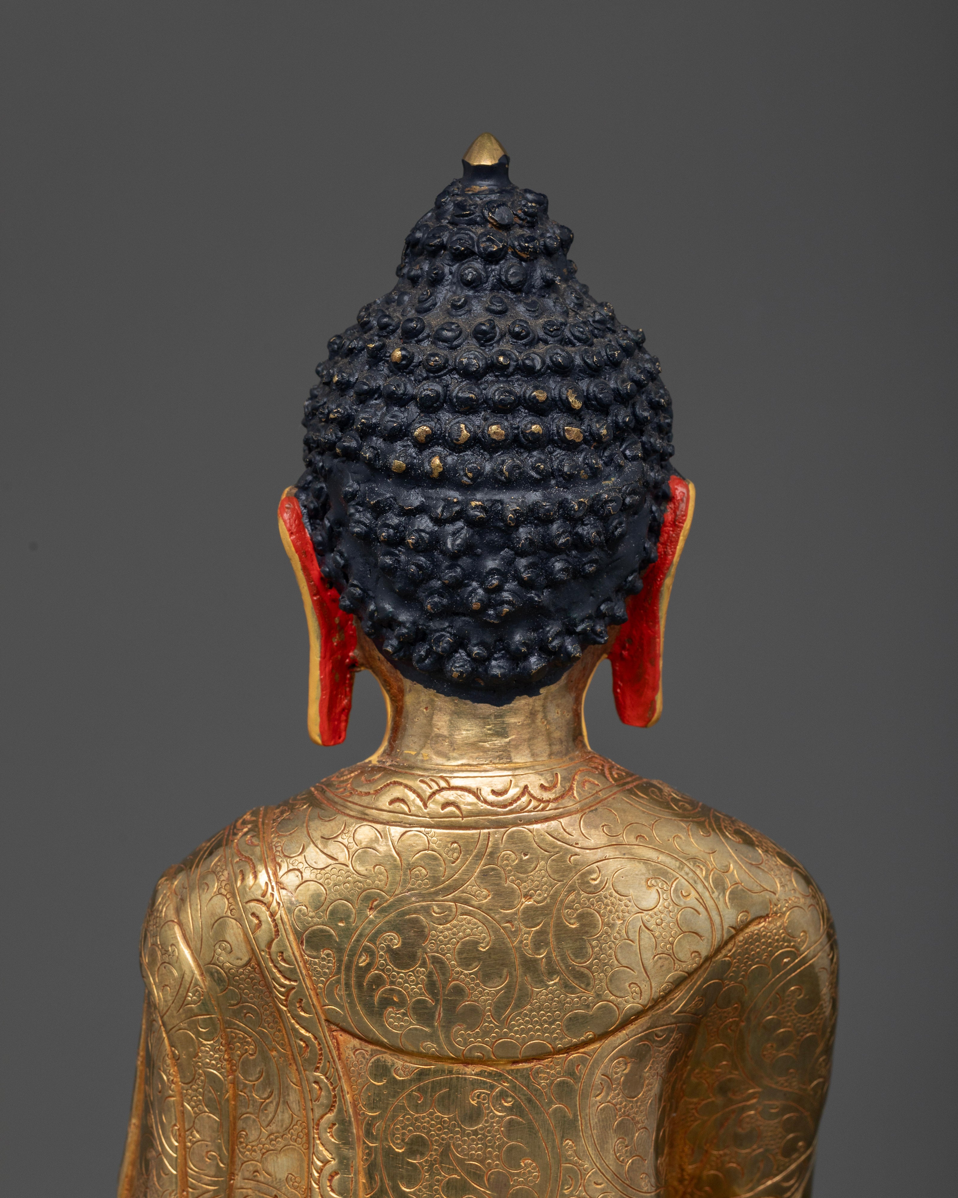 Shakyamuni Buddha Statue | Traditional Himalayan Art Nepal
