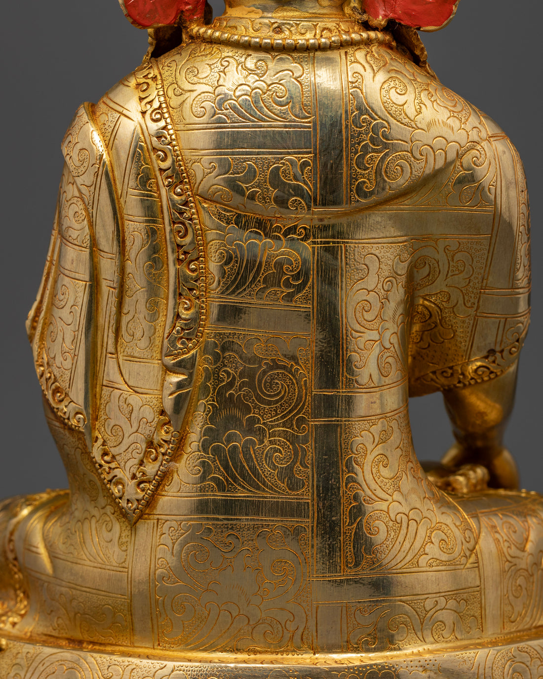 Crowned Buddha Shakyamuni: The Golden Guardian of Dharma