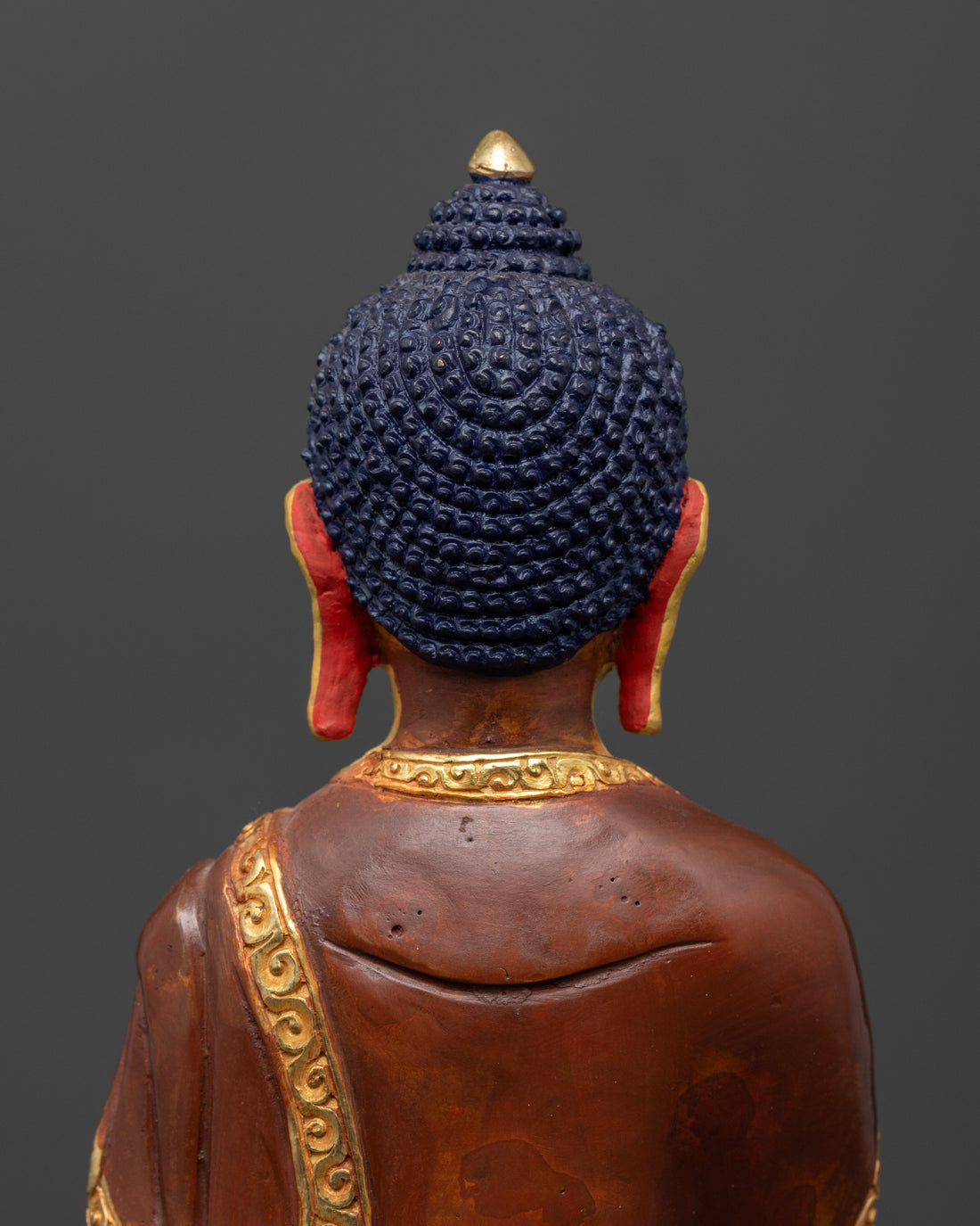 Hand-carved Buddha Shakyamuni Sculpture for Mindfulness