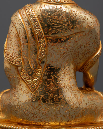 Shakyamuni Buddha Statue | Traditional Nepalese Hand-Carved Copper