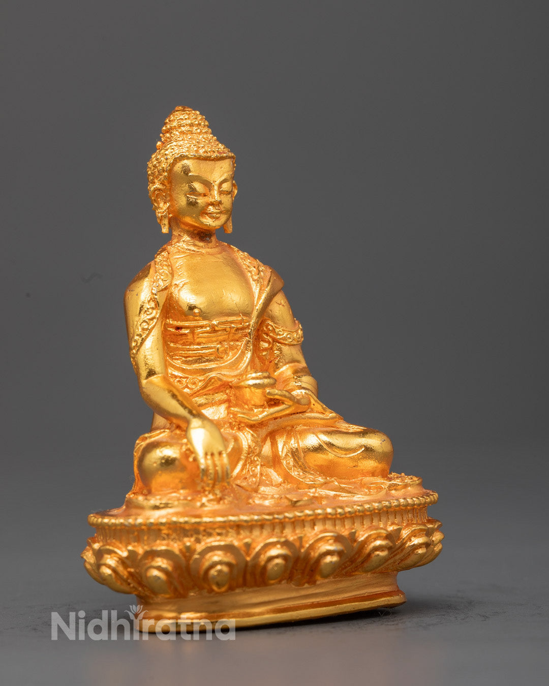 Machine-Made Nepalese Shakyamuni Buddha Statue