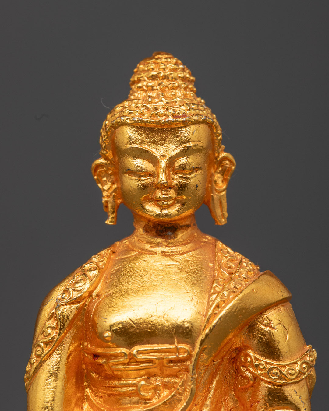 Machine-Made Nepalese Shakyamuni Buddha Statue