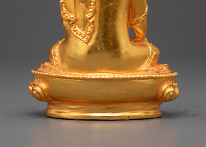 Machine-Made Nepalese Shakyamuni Buddha Statue