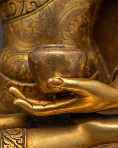Shakyamuni Buddha Statue | Handcrafted Buddhist Art