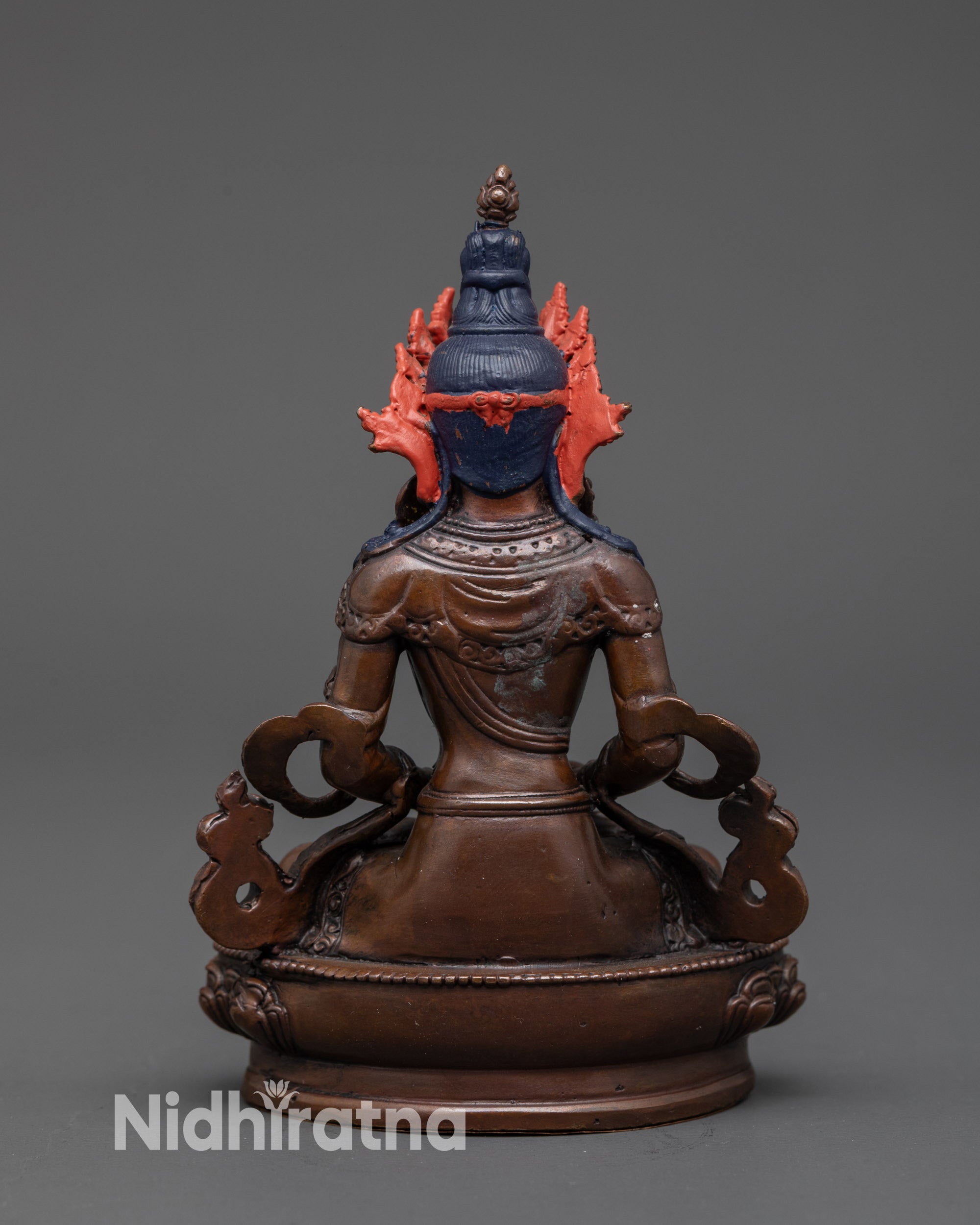 handcrafted Tibetan Buddha figure