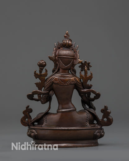 handmade Tibetan Buddhist goddess figure