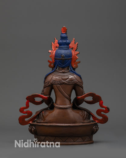 handcrafted Nepalese Buddhist figure