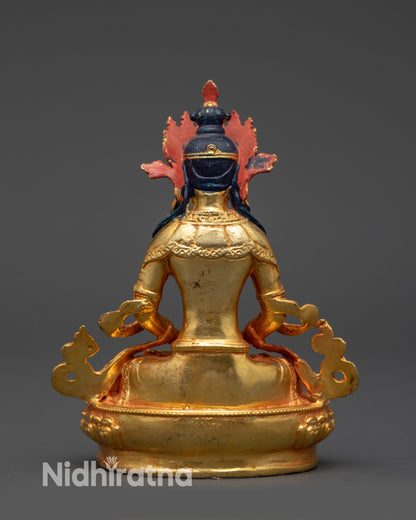 handcrafted Nepalese Buddha figure
