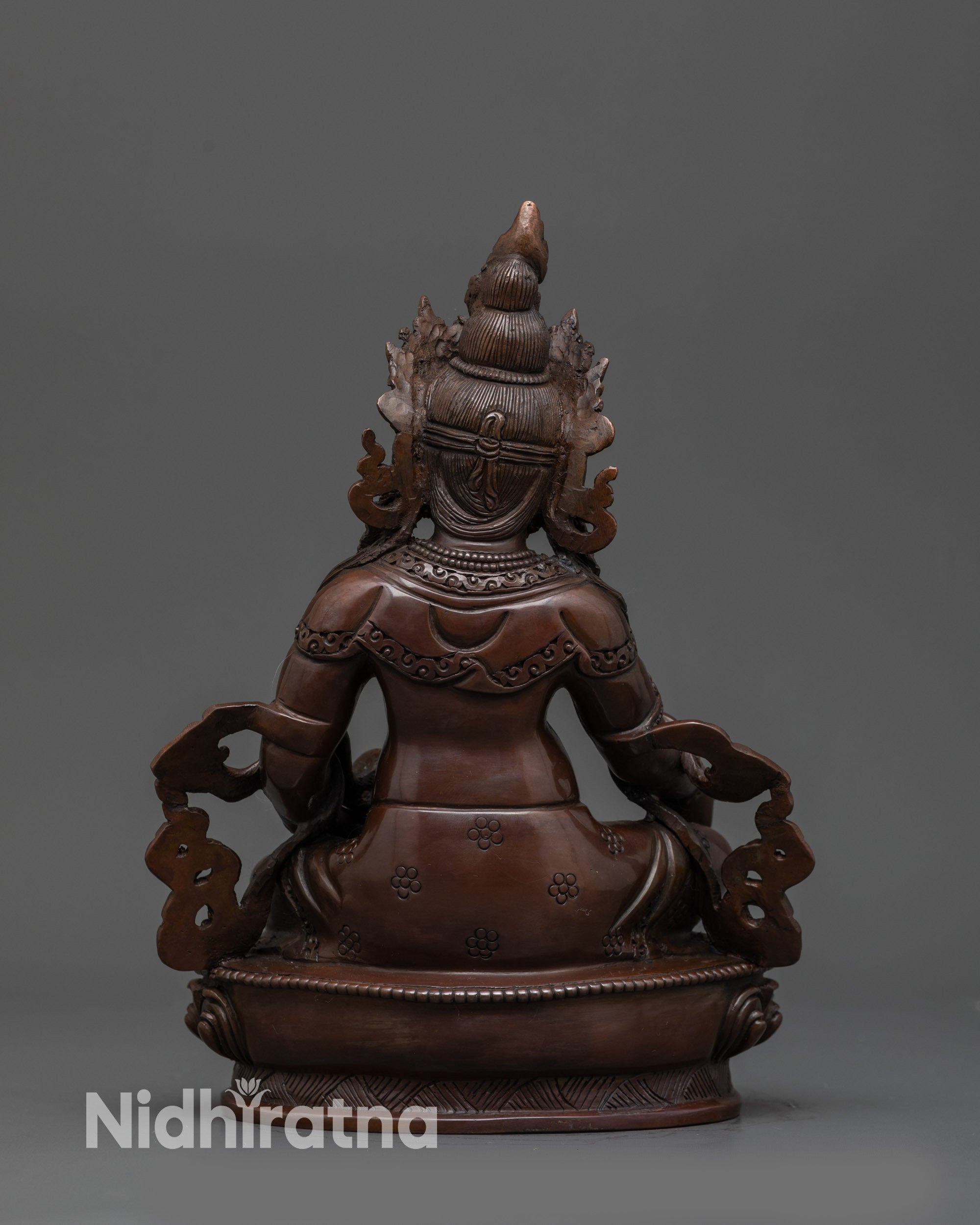 handcrafted Nepalese Buddhist statue