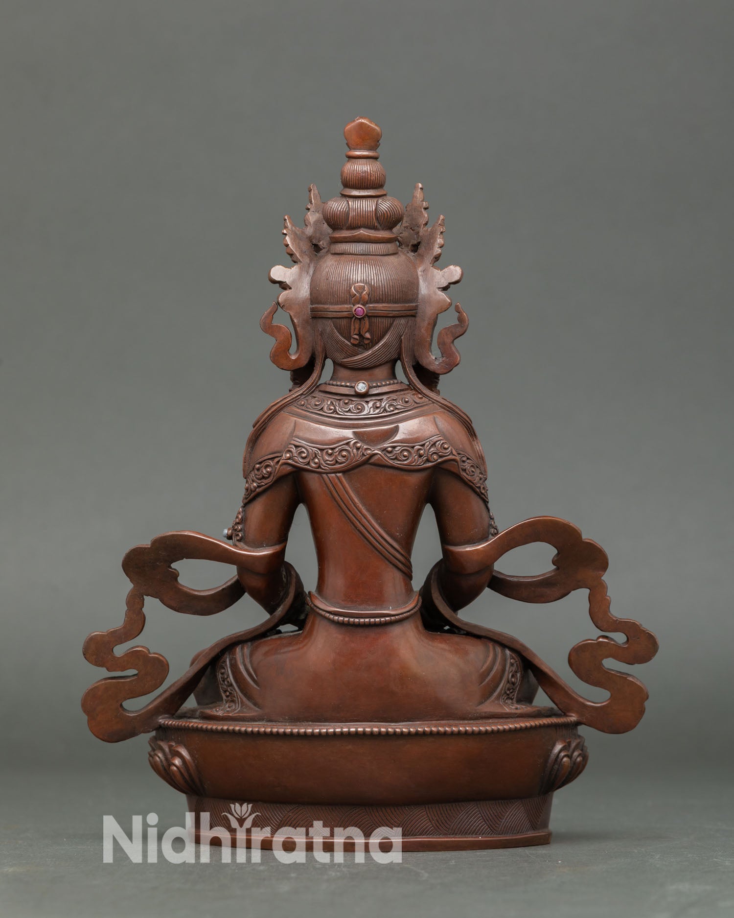 Three Long Life Deities Sculpture – Traditional Himalayan Art Set