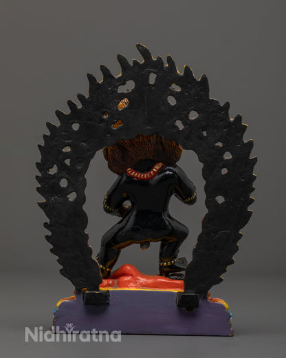 Black Dzambhala Statue | Deity of Wealth and Prosperity