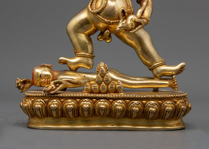 Black Dzambala Statue | Tibetan Wealth Protector