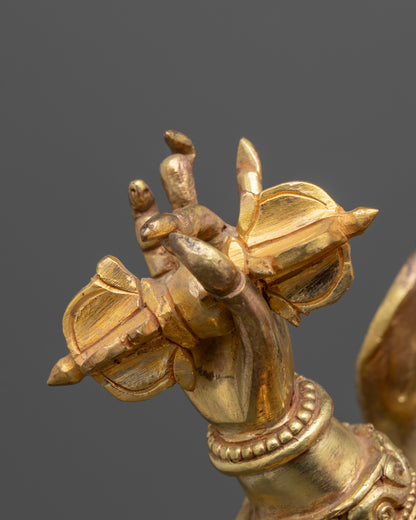 Wrathful Dorje Drolo Statue | Traditional Tibetan Buddhist Art