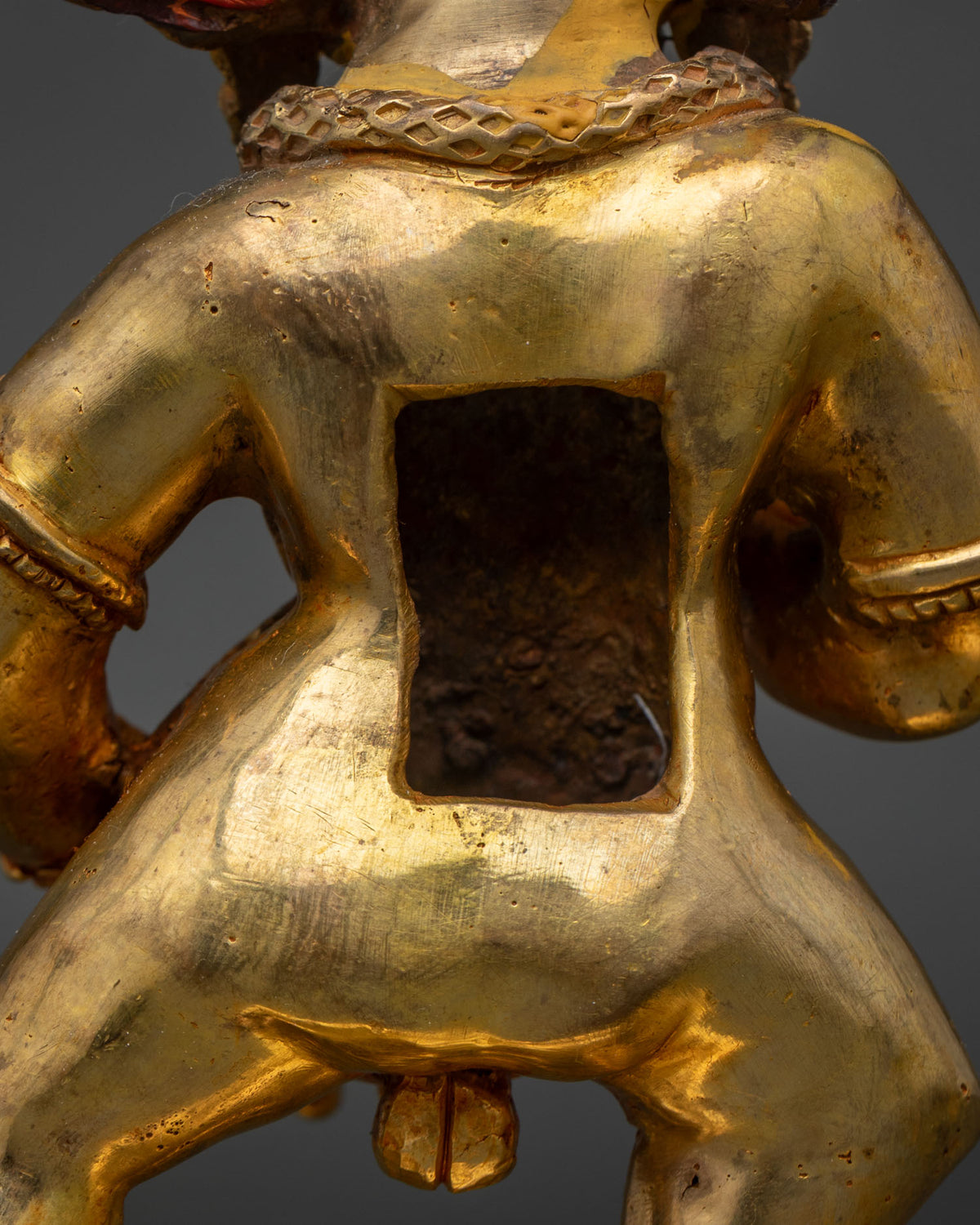 Black Dzambhala Statue | Sacred Protector and Wealth Deity