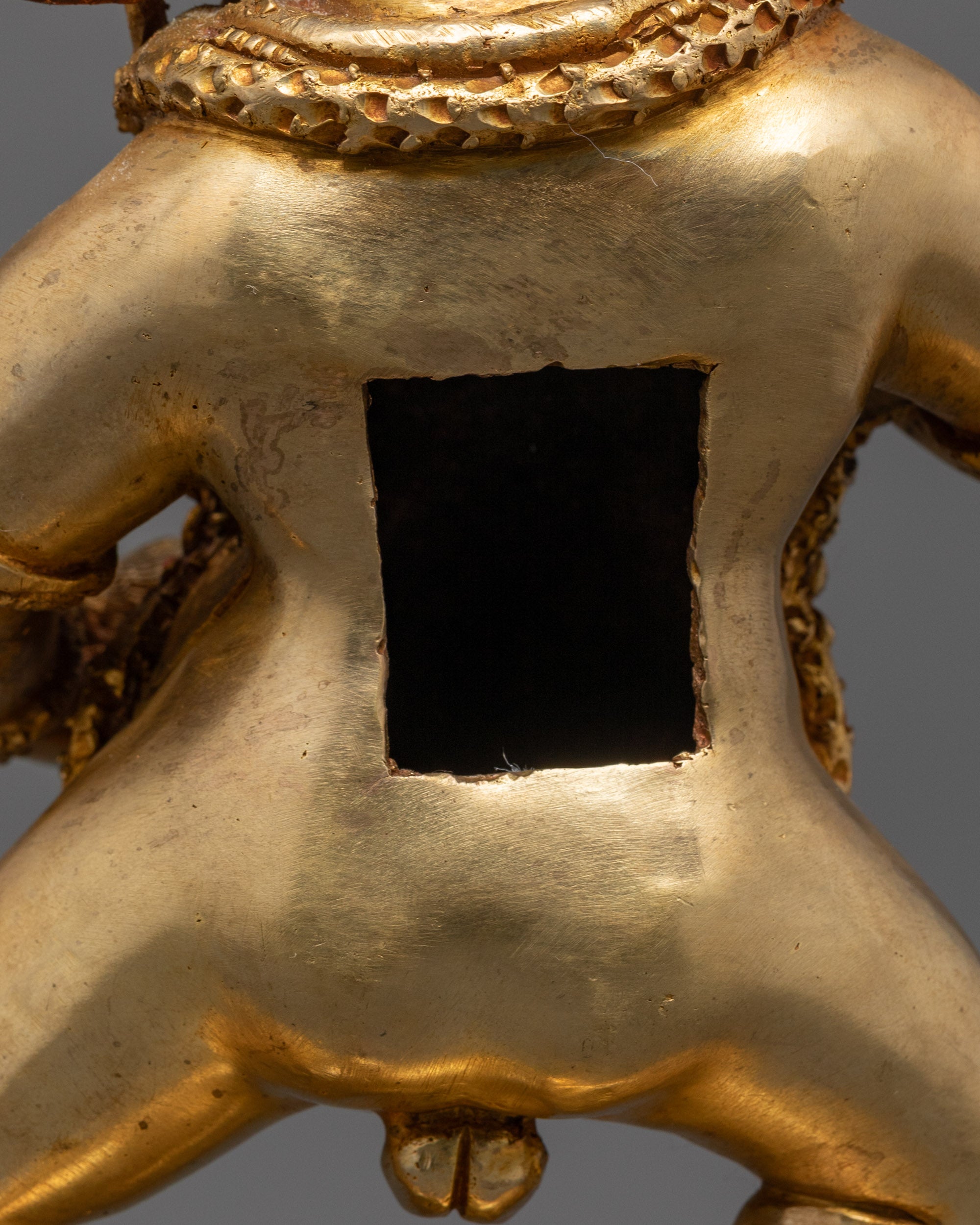Nepalese Black Dzambhala Statue | Symbol of Fortune Power