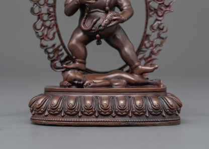 Black Dzambhala Statue