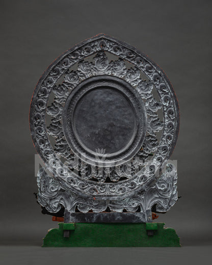 Black Dzambhala Statue