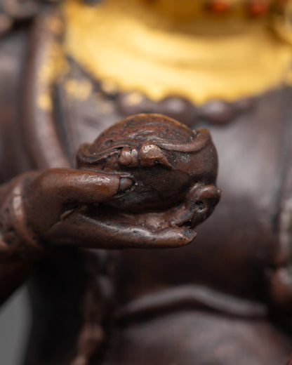 Black Dzambhala Statue