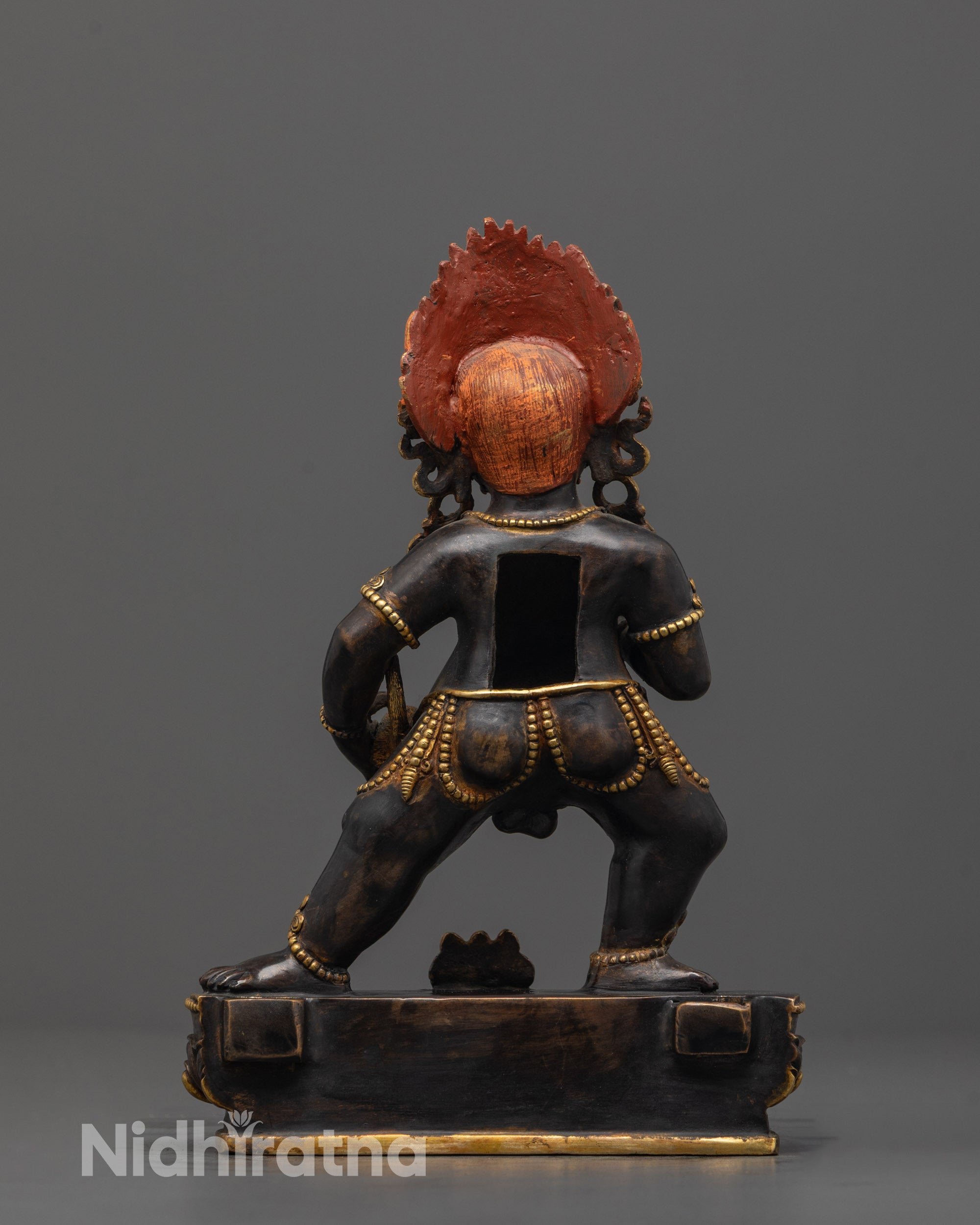 Nepal Black Dzambhala Statue | Wealth and Abundance Protector