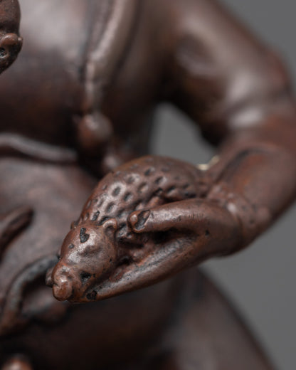 Black Dzambhala Statue